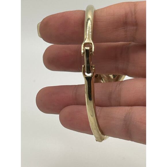 Vintage Avon SH Gold Tone with Faux Pearl Bracelet - Picture 9 of 11